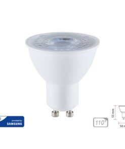 Lampada Led GU10 8W 220V 110 Gradi Freddo 6400K Angolo Larga SKU-218746