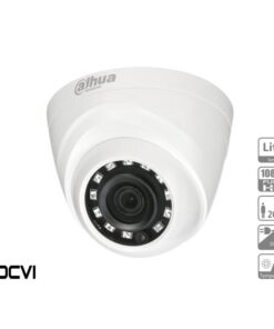 Telecamera Analogica Dome 1080P 2MP Ottica Fissa 2.8mm IP67 DC12V HDCVI Smart IR Carcassa Plastica DAHUA HAC-HDW1200RP