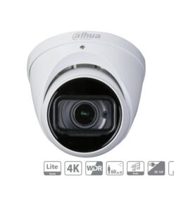 Telecamera Analogica Dome 4K 8MP Ottica Varifocale 2.7-13.5mm Motorizzata IP67 12V IR Eyeball DAHUA DH-HAC-HDW1801T-Z
