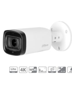 Telecamera Analogica Bullet 4K 8MP Ottica Varifocale 2.7-13.5mm Motorizzata IP67 12V DAHUA DH-HAC-HFW1801R-Z-IRE6