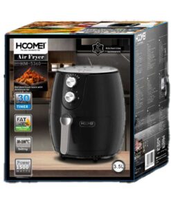 Alternative view of Friggitrice ad Aria 3.5L 1500W Temperatura Max 200gradi con Cestello Rimovibile Antiaderente con Timer 30min Acustico Nero