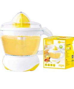 Spremiagrumi Automatico da 25W Estrazione Efficiente Capacità 0.7L Coni Multipli per Spremuta Arancia Elettrico Succo di Frutta Giallo