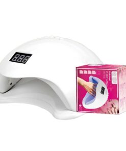 Lampada UV LED 48W Professionale per Unghie Essiccatore Pedicure Manicure con 24 UV e LED IPX7 con 3 Timer e Sensore Automatico per le Mani