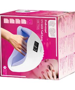 Lampada UV LED 48W Professionale per Unghie Essiccatore Pedicure Manicure con 24 UV e LED IPX7 con 3 Timer e Sensore Automatico per le Mani
