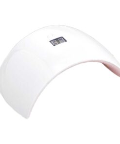 Lampada UV LED per Asciugatura Rapida delle Unghie Essiccatore per Unghie Ricaricabile IPX7 5 Livelli Intensita Base Massaggiante Rosa