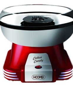 Macchina per Zucchero Filato 500W Cotton Candy Fatto in Casa Compatibile con Zucchero Semolato e Caramelle Dure Facile da Pulire