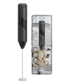 Montalatte Elettrico Frullino Montalatte con Frusta in Acciaio INOX Funziona a Batteria Schiumalatte Elettrico per Caffè Latte Cappuccino Matcha