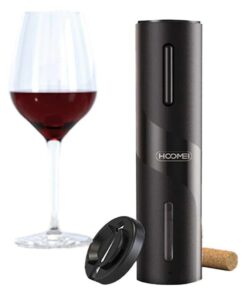 Alternative view of Cavatappi Elettrico per Vino Apribottiglie Professionale a Batteria 4pcs AA Non Incluso Design Elegante Nero