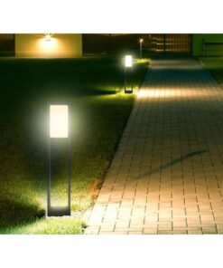 Paletto Led Lampioncino Da Gardino Esterno IP65 10W Neutro 4000K Corpo Nero Chip Samsung SKU-20114