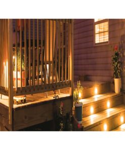 Faretto Luci Led Segnapasso Rettangolare Carcassa Bianca 3W Neutro 4000K IP65 Montaggio a Plafone SKU-211326