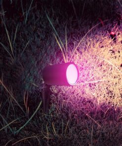 Faretto LED da Giardino 7W con Picchetto RGB 3in1 + CCT WiFi Colore Nero IP65 SKU-3014