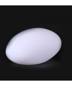 Lampada Led RGBW Luminosa Con Forma di Pietra Roccia Stone Light Grande Ricaricabile Telecomando Incluso IP67 33X25X17cm SKU-40171