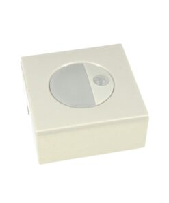 Faretto Luci Led Segnapasso Con Sensore Movimento 3W Bianco Neutro Quadrato Scatola Incasso 86X86 da Muro Incluso SKU-5570