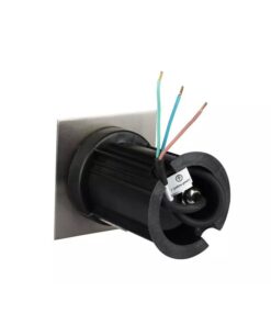 Faretto Quadrato Per Lampada GU10 Calpestabile Segnapasso Incasso da Pavimento IP65 Carrabile Acciaio SKU-7516