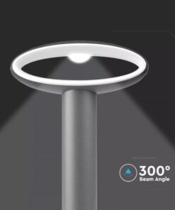 Lampada LED da Giardino Fissaggio a Terra 9W Colore Grigio Scuro h:30cm 3000K IP54 SKU-5154