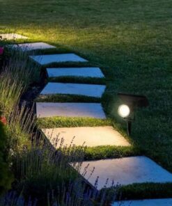 Faretto LED da Giardino con Picchetto Colore Nero Con Pannello Solare 2W 6400K IP65 SKU-6662