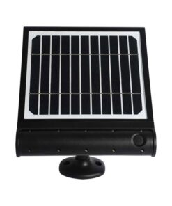 Lampada LED da giardino 8W Con Pannello Solare 3000K Con Sensore PIR IP65 SKU-6844