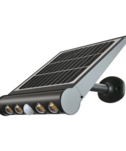 Lampada LED da giardino 8W Con Pannello Solare 6000K Con Sensore PIR IP65 SKU-6850