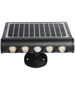 Lampada LED da giardino 8W Con Pannello Solare 6000K Con Sensore PIR IP65 SKU-6850