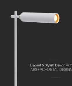 Lampada LED da Tavolo Magnetica 3W Ricaricabile con USB C Touch Dimmerabile 4000K Colore Bianco SKU-23041