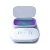 Scatola di Sterilizzazione Led UV Con Caricabatterie Wireless QI Veloce 10W Per Disinfezione Cellulari Smartphone Piccoli Oggetti Sterilizzatore Portatile