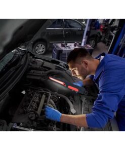 Lampada Torcia Led Officina Slim 13mm Cob 2W Portatile Alimentazione Con 4 Pile AA