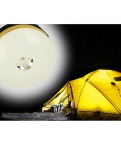 Lampada Led Ricaricabile Da Campeggio Pesca Forma Lanterna 4 Modalita Esterno Ricarica Telefono Per Emergenza