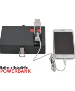 Proiettore Faro Led Flood Professionale 30W Ricaricabile e Cavo 5 Metri Dual System Base Magnetica Batteria Estraibile Utilizzabile Come Power Bank