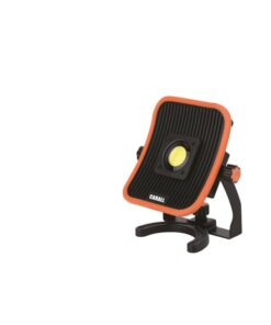 Proiettore Faro Led Flood Professionale 30W Ricaricabile e Cavo 5 Metri Dual System Base Magnetica Batteria Estraibile Utilizzabile Come Power Bank