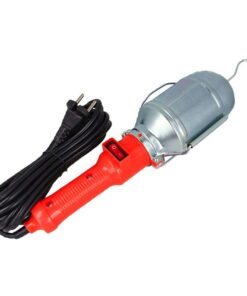 Lampada Portatile da Lavoro Torcia Led Officina Cavo 5 Metri 220V 4,8W 400 Lumen Con Interruttore