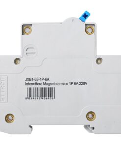Alternative view of Interruttore Magnetotermico Automatico 1P 6A 6000A 220V Salvavita Stotz Occupa 1 Modulo DIN