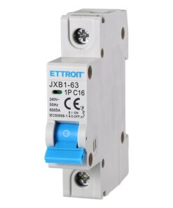 Alternative view of Interruttore Magnetotermico Automatico 1P 16A 6000A 220V Salvavita Stotz Occupa 1 Modulo DIN