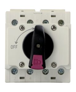 Sezionatore Interruttore di Isolamento DC Fotovoltaico 4P 2M 32A DC 1000V IP20 IEC60947-3