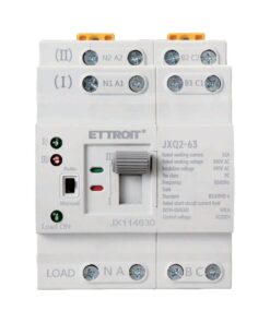 ATS Commutatore di Trasferimento Automatico Fotovoltaico 4P 4M Doppio Alimentazione 63A AC 400V IP20 IEC60947-6-1