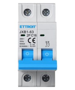 Interruttore Magnetotermico Automatico 2P 16A 6000A 220V Salvavita Stotz Occupa 2 Moduli DIN