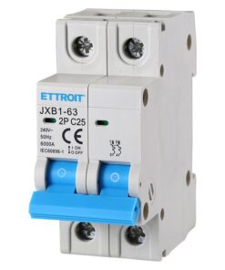 Alternative view of Interruttore Magnetotermico Automatico 2P 25A 6000A 220V Salvavita Stotz Occupa 2 Moduli DIN