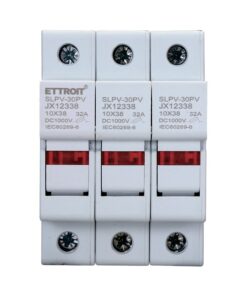Portafusibile Modulare DC Fotovoltaico 3P 3M D10X38mm 32A DC 1000V IP20 IEC60269-6