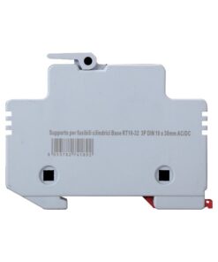 Alternative view of Portafusibile Modulare DC Fotovoltaico 3P 3M D10X38mm 32A DC 1000V IP20 IEC60269-6