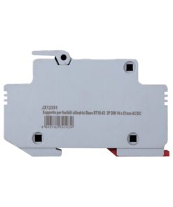 Alternative view of Portafusibile Modulare DC Fotovoltaico 3P 3M D14X51mm 63A DC 1000V IP20 IEC60269-6