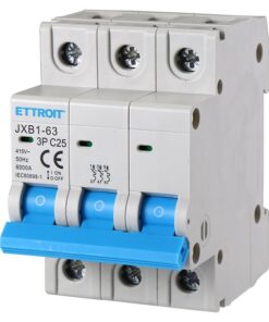 Interruttore Magnetotermico Automatico 3P 25A 6000A 220V 380V Salvavita Stotz Occupa 3 Moduli DIN