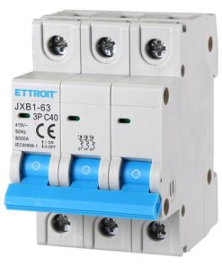 Interruttore Magnetotermico Automatico 3P 40A 6000A 220V 380V Salvavita Stotz Occupa 3 Moduli DIN