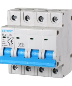 Interruttore Magnetotermico Automatico 4P 10A 6000A 220V 380V Salvavita Stotz Occupa 4 Moduli DIN