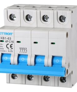 Interruttore Magnetotermico Automatico 4P 16A 6000A 220V 380V Salvavita Stotz Occupa 4 Moduli DIN