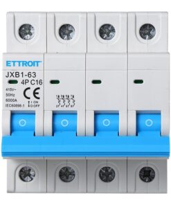 Interruttore Magnetotermico Automatico 4P 16A 6000A 220V 380V Salvavita Stotz Occupa 4 Moduli DIN