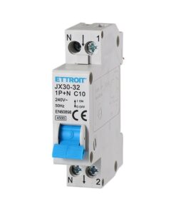 Interruttore Magnetotermico Automatico 1P+N 10A 4500A 220V Salvavita Stotz Occupa 1 Modulo DIN
