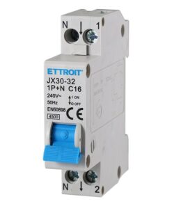 Interruttore Magnetotermico Automatico 1P+N 16A 4500A 220V Salvavita Stotz Occupa 1 Modulo DIN