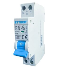 Interruttore Magnetotermico Automatico 1P+N 32A 6000A 220V Salvavita Stotz Occupa 1 Modulo DIN