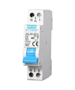 Interruttore Magnetotermico Differenziale 1P+N 6A 6KA 30mA 220V Occupa 1 Modulo DIN