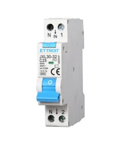 Interruttore Magnetotermico Differenziale 1P+N 25A 6KA 30mA 220V Occupa 1 Modulo DIN