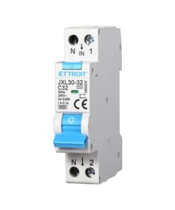 Interruttore Magnetotermico Differenziale 1P+N 32A 6KA 30mA 220V Occupa 1 Modulo DIN